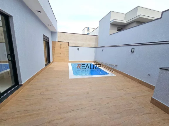 Imagem Casa com 3 suítes e escritório à venda, 190 m² por R$ 1.790.000 - Condomínio London Park - Indaiatuba/SP