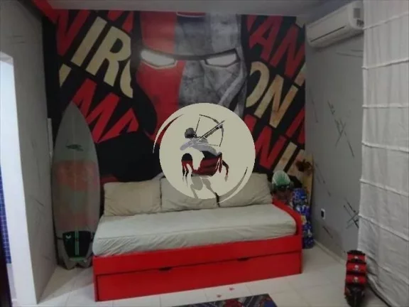 Imagem APARTAMENTO COM VISÃO LATERAL PARA O MAR, MODERNIZADO, COM CONCEITO DE AMBIENTES INTEGRADOS. SALA D...