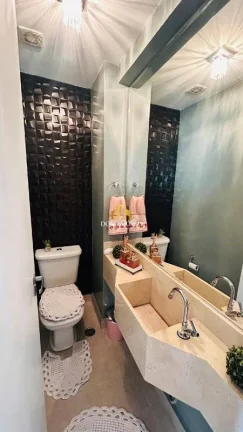 Imagem Apto 107m vista piscina andar médio Cond Ânima Clube Vila Lusitânia SBC