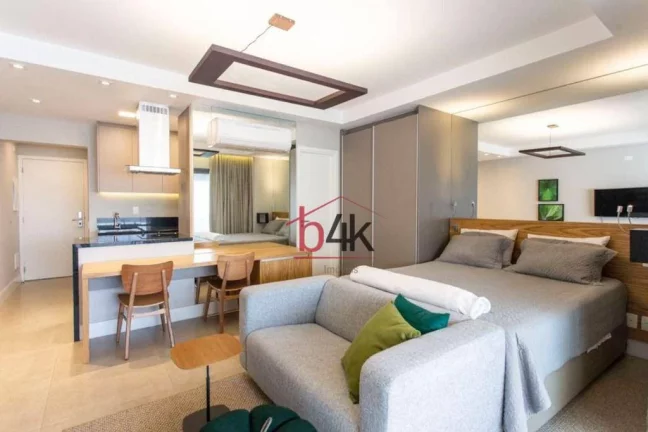 Imagem Apartamento mobiliado para locação no Habitarte 1