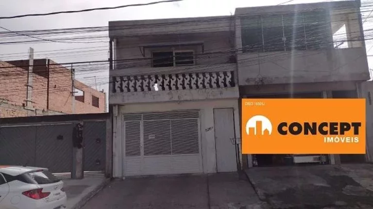 Imagem Sobrado à venda, 125 m² por R$ 320.000,00 - Cidade Miguel Badra (Gleba 02) - Suzano/SP