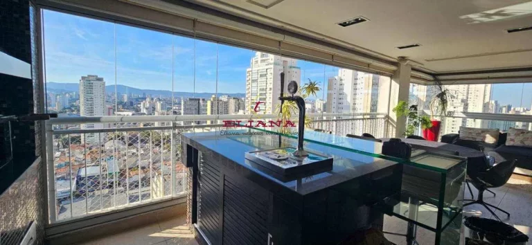 Imagem Apartamento em São Paulo, Vila Romana, com 4 quartos, 206m²