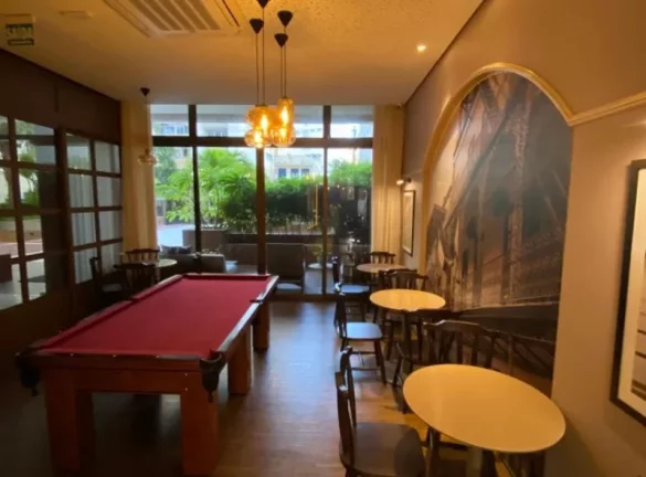Imagem JAZZ GRAÇA - A 5ª Avenida Imóveis selecionou esse belíssimo apartamento c/ decoração contemporânea, 1 suíte, lavabo, varanda,51,00m² porteira fechada