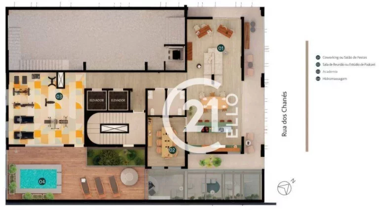 Imagem 2 quartos, 48m², lançamento Moema