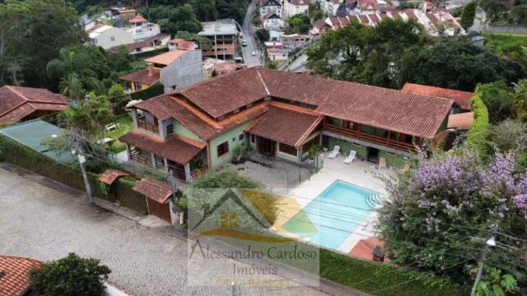 Casa à venda em Nova Friburgo, Braunes, com 10 quartos, 550m2