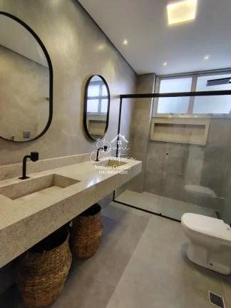 Imagem Venda de Apartamento de Luxo reformado na Vila Luis Antônio, Guarujá-SP: 3 Quartos, 1 Suíte, 2 Salas, 3 Banheiros, 1 Vaga de Garagem - 150,25 m².