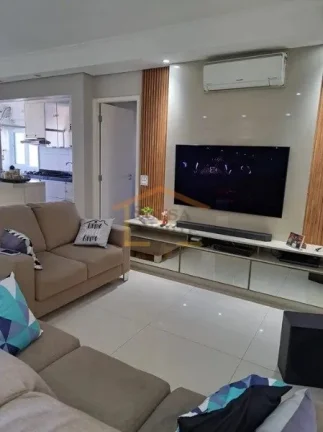 Imagem Apartamento 3 dormitórios, sendo 1 suíte, sala para 2 ambientes, varanda gourmet com churrasqueira...