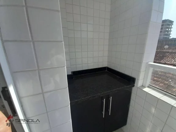 Imagem Apartamento com 2 dormitórios à venda, 57 m² por R$ 410.116,00 - Mirim - Praia Grande/SP