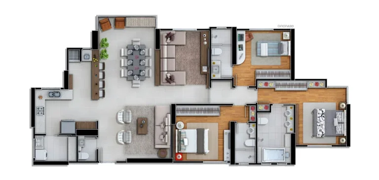 Imagem Loft 4 Dormitórios para venda em Balneário Camboriú - SC