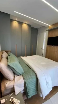 Imagem Apartamento com 2 dormitórios reformado e mobiliado com linda vista em Balneário Camboriú