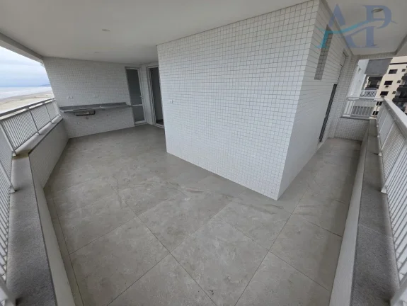 Imagem Apartamento na Guilhermina com 2 Dormitórios Frente Mar em Praia Grande