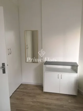 Imagem Flat disponível para locação no Condomínio Edifício Moema Studium, com 35m², 1 dormitório e 1 vaga