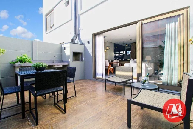 Imagem Casa em condomínio, 3 quartos, suíte, terraço, 2 vagas e infraestrutura.