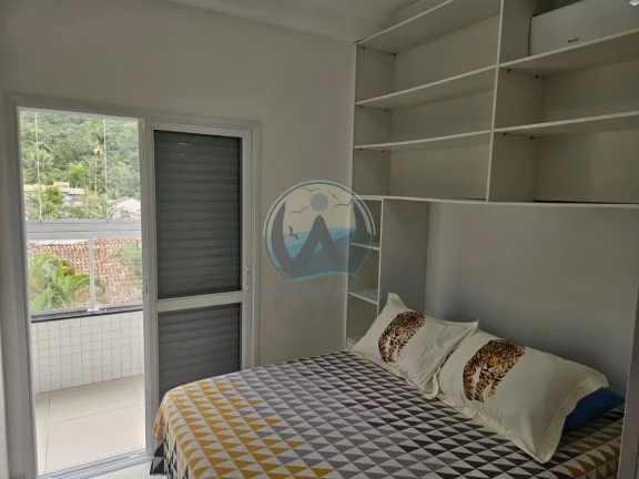 Imagem Apartamento à venda em Ubatuba-SP, Toninhas: 2 quartos, 1 suíte, sala, banheiro, 1 vaga. 62m² de conforto!