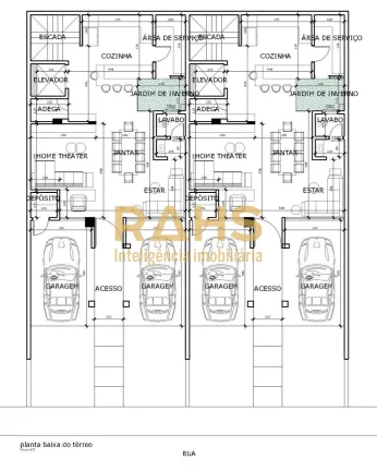 Imagem Triplex no Capri casa 1 com eelvador na Praia do Capri. 05 Suítes, sendo 1 master, 02 Vagas de gara...