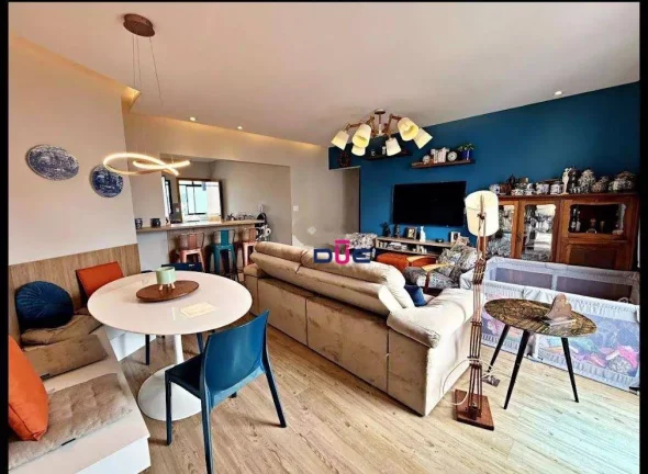 Imagem Apartamento com 2 dormitórios à venda, 96 m² por R$ 750.000 - Boqueirão - Santos/SP