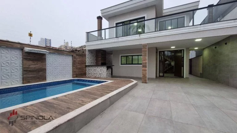 Imagem Sobrado com 3 dormitórios à venda, 190 m² por R$ 1.400.000,00 - Balneário Flórida - Praia Grande/SP
