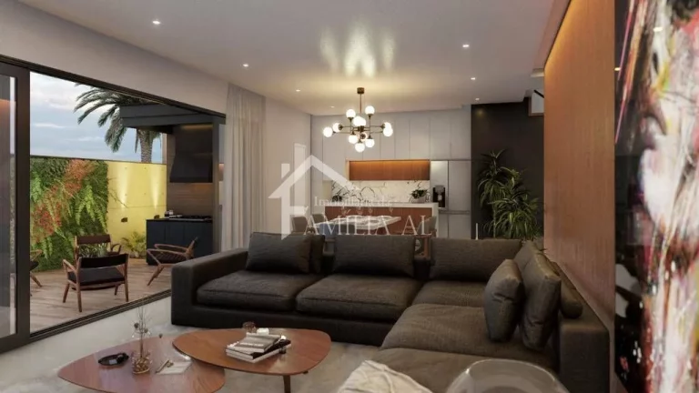 Imagem Condomínio fechado alto padrão com 4 casas no bairro América, com 167m² e 3 suítes