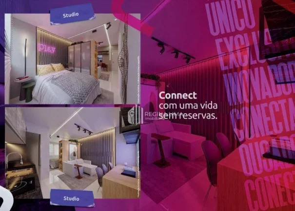 Imagem LANÇAMENTO: Studio com 1 dormitório à venda por R$ 228.475,24- Edifício CONNECT STUDIO JÓQUEI - Jóquei - Teresina/PI