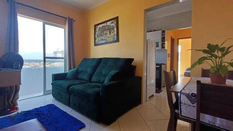 Imagem Apartamento com 1 dormitório à venda, 36 m² por R$ 235.000,00 - Mirim - Praia Grande/SP
