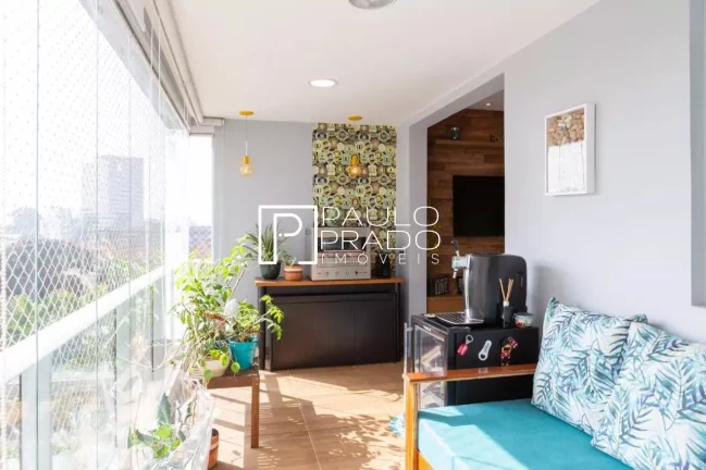 Imagem Este apartamento de 3 quartos, sendo 1 suíte, 2 salas, 2 banheiros, 2 vagas de garagem e incríveis 87,00 m2 para venda na Lapa