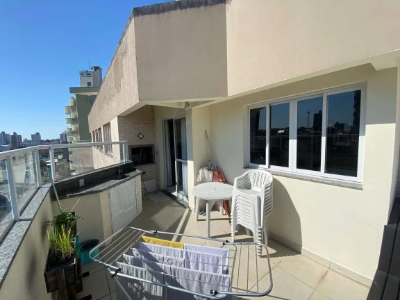 Imagem Cobertura à Venda, 136m², 3 Dormitórios (1 Suíte), 2 Vagas, Floresta, São José/SC