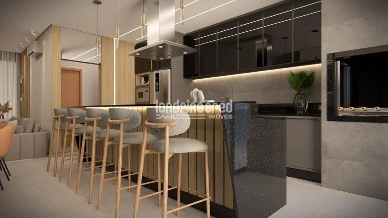 Imagem Casa à Venda no Condomínio Morada das Flores em Cambé com 3 Quartos, Suíte com Closet, Ambientes Integrados e Iluminação em LED