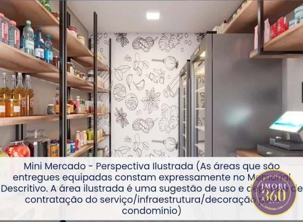 Imagem Apartamento com 2 Quartos e 1 banheiro à Venda, 33 m² por R$ 260.000.