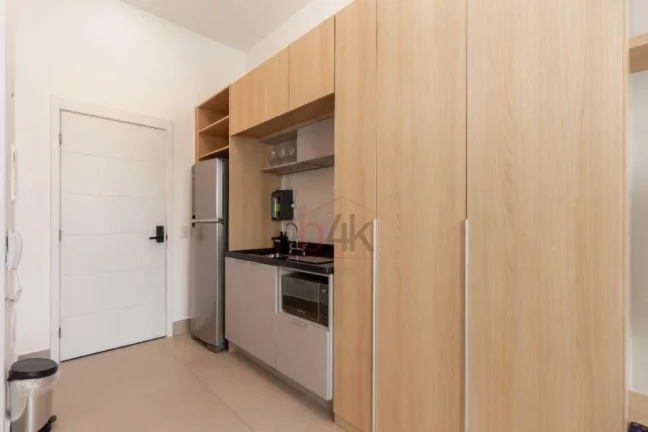 Imagem Studio Novo 29m² com Mezanino Metrô Brooklin (Haus Mitre 370)