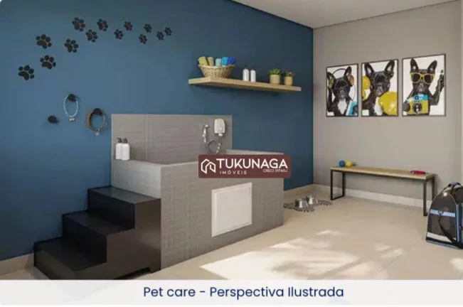 Imagem Apartamento com 2 dormitórios para alugar, 32 m² por R$ 1.685,00/mês - Parque Novo Mundo - São Paulo/SP