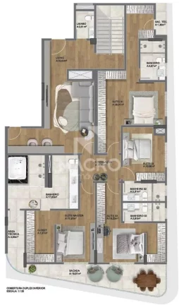 Imagem Cobertura Duplex | Vila Nova (Res. Ópera) | 394m²