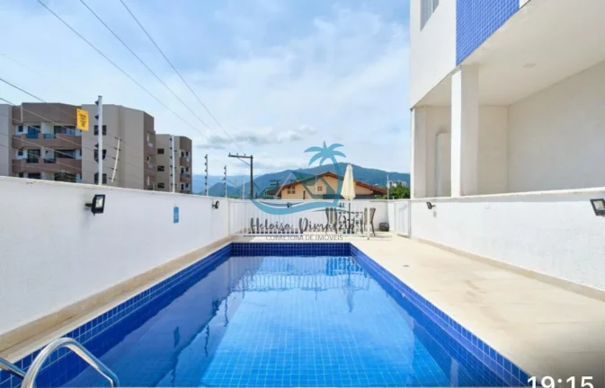 Apartamento mobiliado com 2 dormitórios a venda em Ubatuba, entre os bairros de Itaguá e Estufa 1.