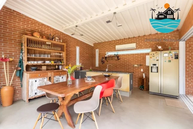 Imagem Casas para Alugar Temporada Juquehy - (Canto direito) pertinho da praia, 5 suítes, máx. 12 pessoas | Juquehy Imobiliária