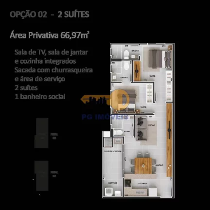 Imagem LANÇAMENTO RESIDENCIAL MOMENTO RESIDENCE EM CAIOBA A 200M DO MAR