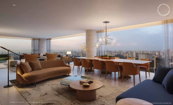Imagem Park Avenue - EZTEC - Park Avenue Ibirapuera 240m² – 3 Suítes, 3 Vagas, Luxo e Conforto