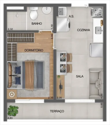 Imagem Um empreendimento completo com toda segurança, conforto e lazer que você merece. Preço e disponib...