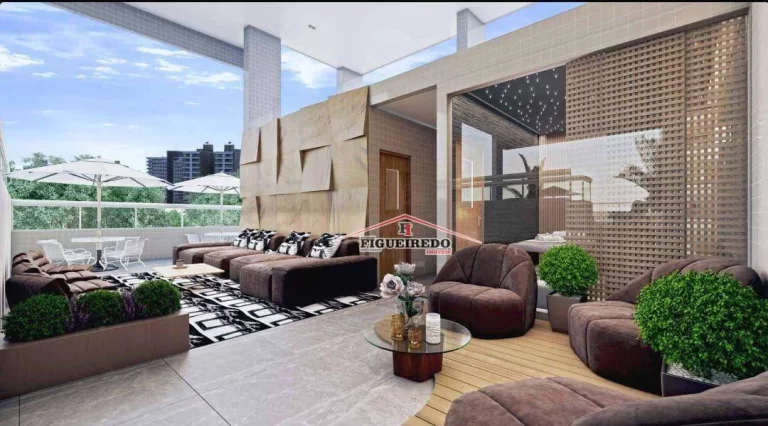 Imagem Apartamento à venda, 79 m² por R$ 658.985,00 - Canto do Forte - Praia Grande/SP