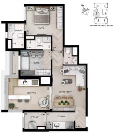 Imagem Apartamento em Itaim Bibi - São Paulo SP