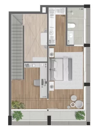 Imagem APARTAMENTO RESIDENCIAL em São Paulo - SP, Cerqueira César