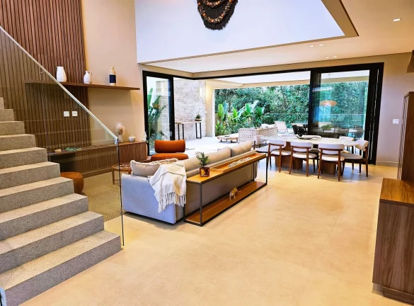 Imagem Casa de Luxo à Venda na Riviera de São Lourenço Módulo 16: 5 Quartos, 5 Suítes, Piscina e Área Gourmet