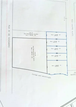 Imagem Terreno na Vila Bancária em Campo Largo a venda com 2600m²