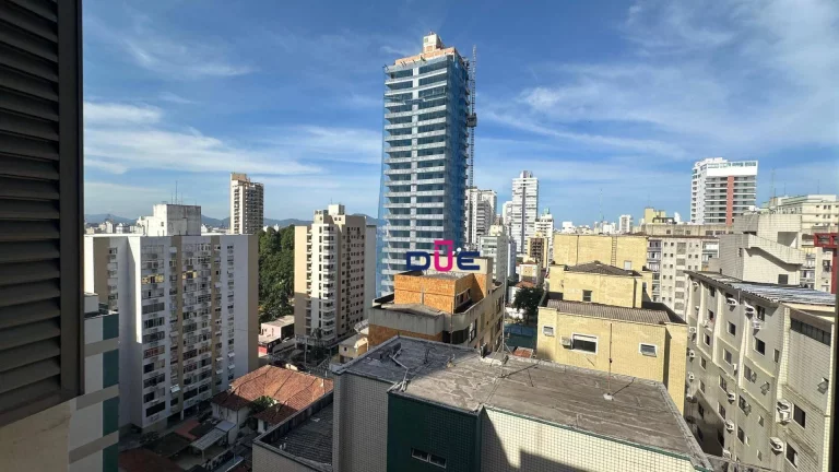 Imagem Apartamento com 1 dormitório à venda, 60 m² por R$ 590.000 - Aparecida - Santos/SP