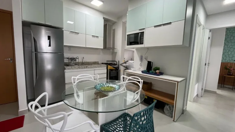 Imagem APARTAMENTO PRAIA GRANDE com 2 dormitórios sendo 1 suíte,1 vaga de garagem,sala 2 ambientes,varanda gourmet com churrasqueira