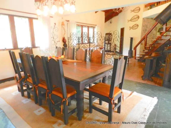 Imagem Casa em cond fechado estilo rústico - 500 m² em terreno 2.000 m²