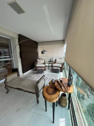 Imagem Apartamento mobiliado para alugar com 3 quartos e 3 vagas 212m² - Essência - Alphaville Industrial Barueri/SP