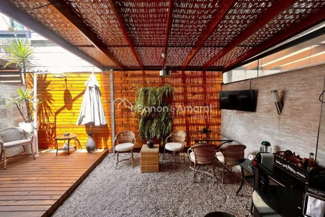 Imagem Localizada em um dos bairros mais desejados de Campinas, esta casa em condomínio na Chácara Primav...