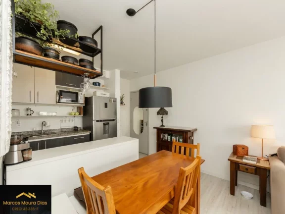 Imagem Apartamento à venda, 48 m2, 2 dormitórios, 1 vaga, varanda, Vila Anastácio, Edifício com Lazer