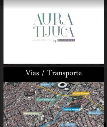 Imagem CONDOMÍNIO AURA TIJUCA DE 78 A 110M2 DE 2 A 3 QUARTOS COM SUITE,