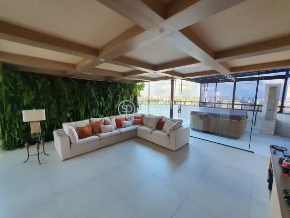 Imagem Cobertura triplex localizada em frente ao Parque Burle Marx, com vista ampla para a cidade e ao PalÃ...