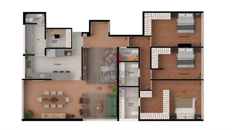 Imagem Apartamento à Venda, 3 Quartos, 176 m2 - Higienópolis, São Paulo/SP